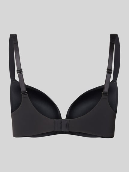 Triumph Bügel-BH mit breiten Trägern Modell 'Body Makeup Illusion' Black 3