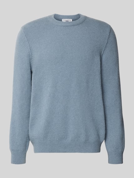 Marc O'Polo DENIM Regular fit pullover van scheerwolmix Bleu - 1