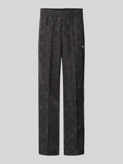 Spodnie dresowe o prostym kroju z wyhaftowanym logo Shop The Look MANNEQUINE