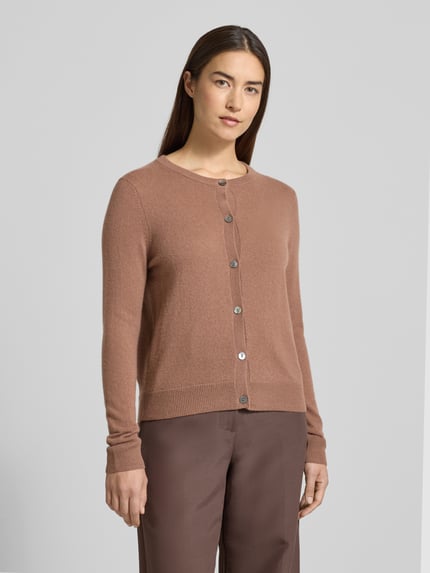 Christian Berg Woman Strickjacke aus Kaschmir mit Rundhalsausschnitt Hazel 4