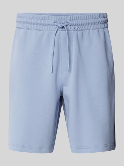 Calvin Klein Jeans Regular Fit Shorts mit angedeutetem Eingriff Hellblau 2