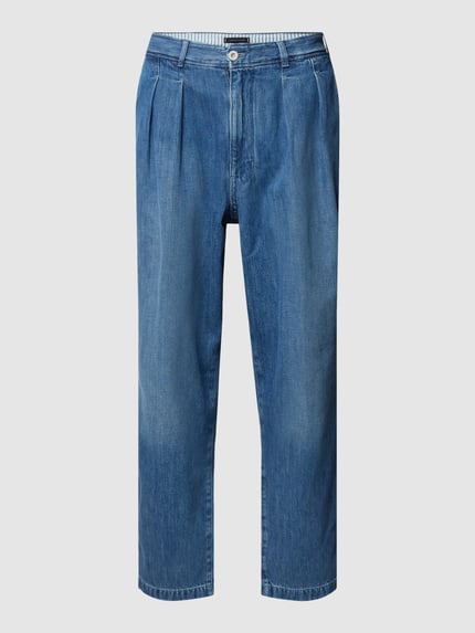 Tommy Hilfiger Relaxed fit jeans met stolpplooien, model 'RUSCAN' Blauw - 2