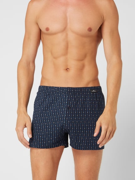 GÖTZBURG 1889 Boxershorts aus Jersey im 2er-Pack Dunkelblau 3