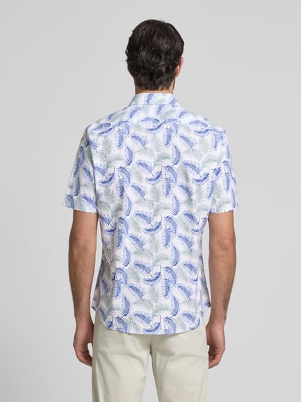 Jake*s Casual Fit Business-Hemd mit Kentkragen Weiss 5