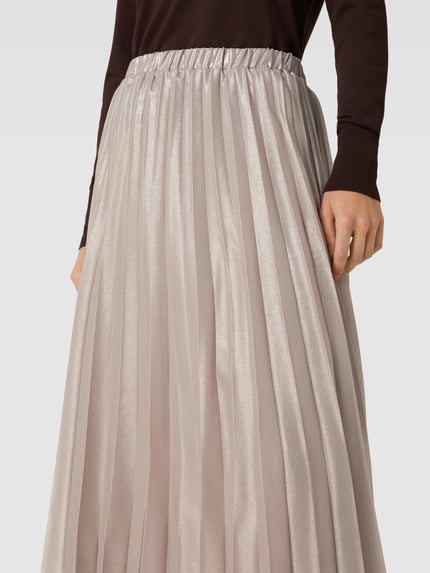 MORE & MORE Midirok met elastische band Taupe - 3