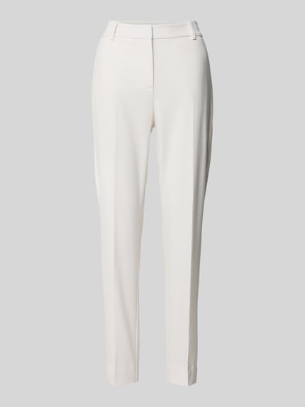 Hose aus Viskose-Mix mit Bügelfalten Shop The Look MANNEQUINE