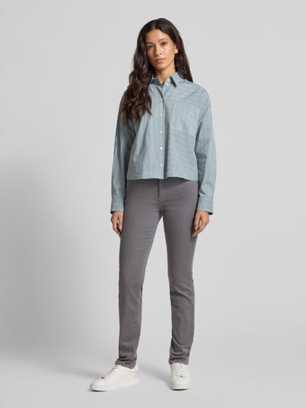 Brax Straight Fit Jeans im 5-Pocket-Design Modell 'STYLE.SHAKIRA' Dunkelgrau 1
