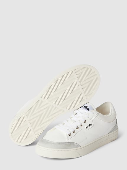 MoEa Sneakers met labeldetail, model 'GEN 3 GRAPES' Wit - 4