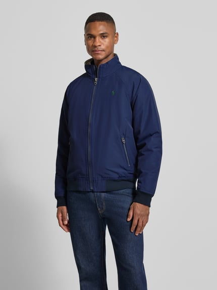 Polo Ralph Lauren Kurtka ze stójką i zamkiem błyskawicznym Granatowy 4