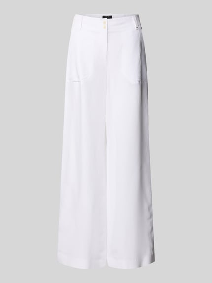Wide Fit Stoffhose aus Viskose-mix mit Leinen-Anteil Shop The Look MANNEQUINE