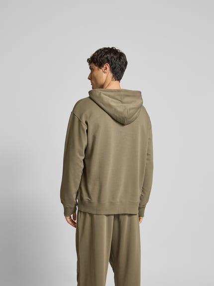 MM6 Maison Margiela hoodie met labeldetail Beige - 5