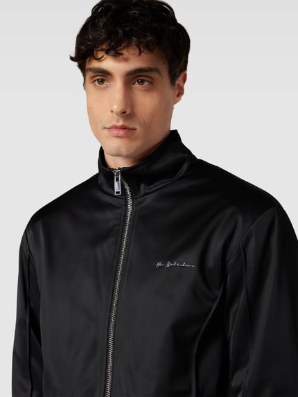 HAN Kjobenhavn Trainingsjack met labelstitching Zwart - 3