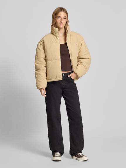 REVIEW Regular Fit Steppjacke in Cord-Optik Beige 1