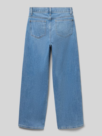 s.Oliver RED LABEL Relaxed Fit Baggy Jeans aus Baumwoll-Mix Blau 3