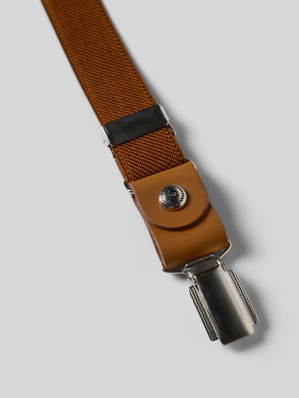 bugatti Hosenträger in Y-Form Cognac 3