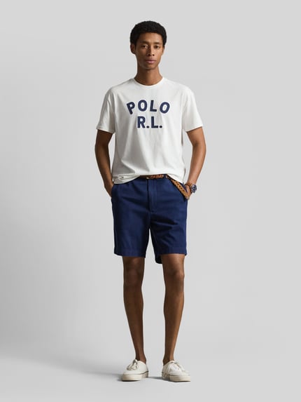 Polo Ralph Lauren Loose Fit T-Shirt aus reiner Baumwolle Weiss 1
