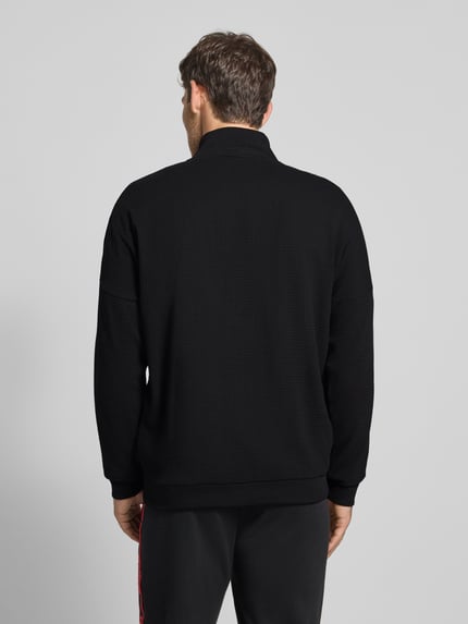 HUGO Regular Fit Sweatjacke aus Baumwoll-Mix Modell 'AUSTIN' Black 5