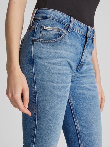 GUESS Jeans Flared Jeans mit 5-Pocket-Design Hellblau 3