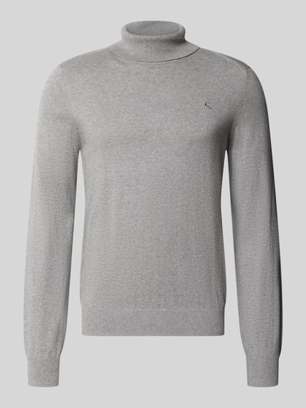 LERROS Regular Fit Strickpullover mit Rollkragen Bleu 1