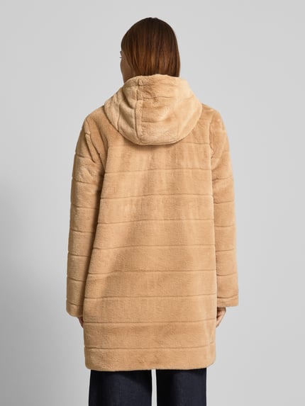 monari Mantel aus Kunstfell Cognac 5
