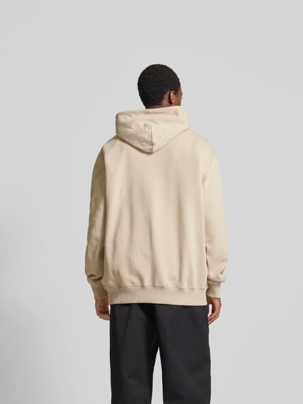 VTMNTS Oversized hoodie met kangoeroezak Taupe - 5
