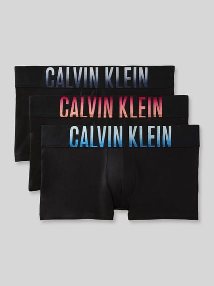 Calvin Klein Underwear Pant & Trunk aus Baumwoll-Mix im 3er-Pack Black 2