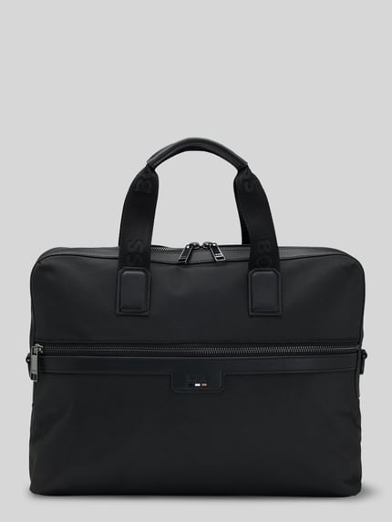 BOSS Laptoptasche mit Label-Prägung Modell 'RAY' Black 2