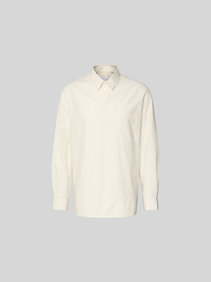 oversized vrijetijdsoverhemd met kentkraag Shop The Look MANNEQUINE