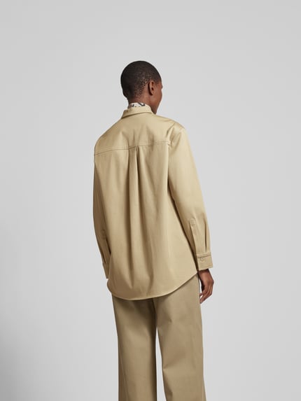 Nanushka Overhemdblouse met borstzakken Beige - 5