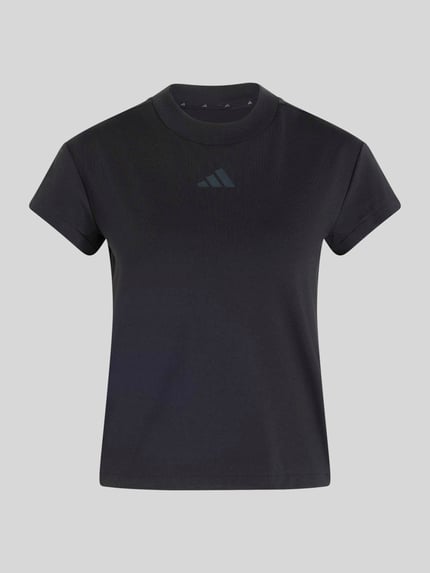 adidas Sportswear t-shirt o kroju slim fit z wyhaftowanym logo Czarny 2