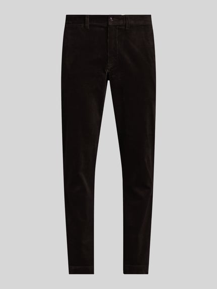 Polo Ralph Lauren Straight Fit Cordhose aus Baumwoll-Mix Black 2