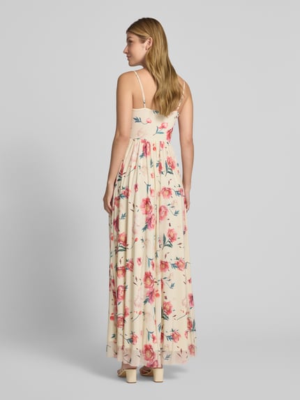 GUIDO MARIA KRETSCHMER WOMAN Abendkleid in Wickel-Optik Modell 'Cathleen' Offwhite 5