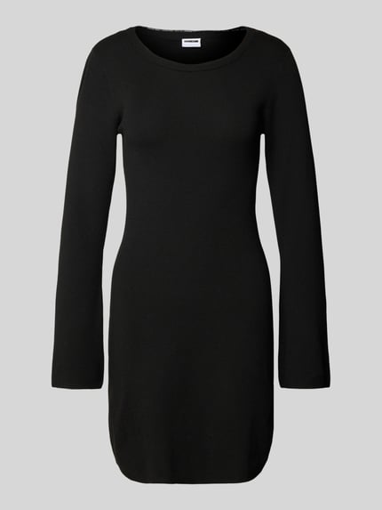 NOISY MAY® Minikleid mit Rundhalsausschnitt Modell 'TIFFANY' Black 2