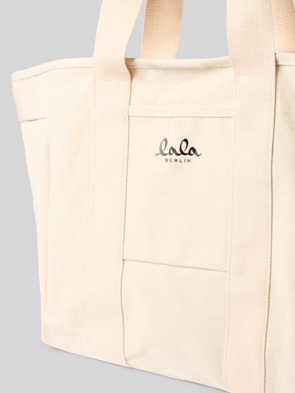 Lala Berlin Tote tas van puur katoen Beige - 3