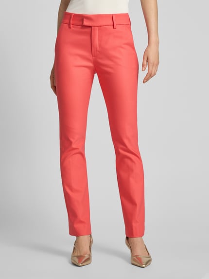 MOS MOSH Slim Fit Stoffhose mit Eingrifftaschen Modell 'ELLEN' Koralle 4