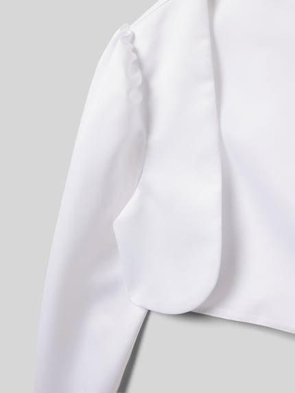 Weise Blazer met open voorkant Wit - 2