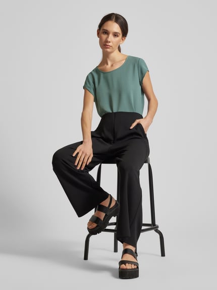 ONLY Blusenshirt in unifarbenem Design Mint 1