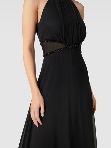 Jake*s Cocktail Abendkleid mit Strasssteinbesatz Black 3