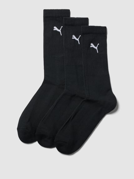 PUMA Sportsokken, set van 3 Zwart - 1