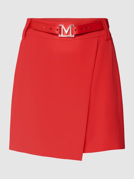 Marciano Guess Minirock im Double-Layer-Look Modell 'MOIRA' Kirsche 2