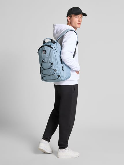 Champion Rucksack mit Label-Patch Eisblau 1