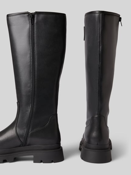 Blauer USA Stiefel mit Label-Detail Modell 'KIMMEL01' Black 2