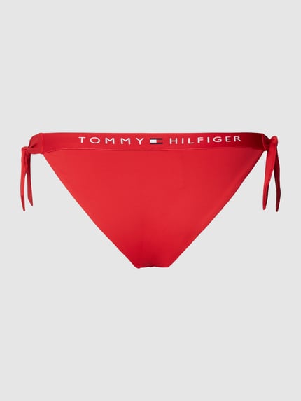 Tommy Hilfiger Bikinibroekje met zijdelingse rijgveters model 'ORIGINAL' Rood - 3