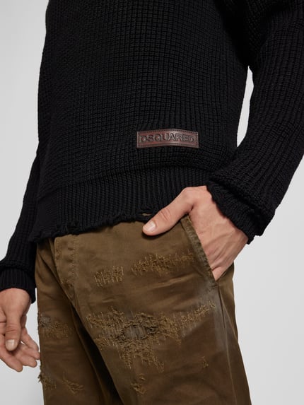 Dsquared2 Pullover met labeldetail Zwart - 3