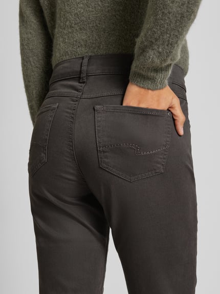 ANGELS Jeansy o kroju slim fit z 5 kieszeniami model ‘CICI’ Antracytowy 3
