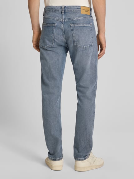 Marc O'Polo DENIM Tapered Fit Jeans aus Baumwoll-Mix Hellblau 5