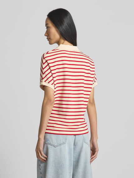 Tommy Hilfiger Relaxed fit T-shirt van lyocellmix Rood - 5