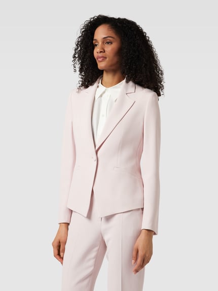 Emporio Armani Blazer mit Reverskragen Hellrosa 4
