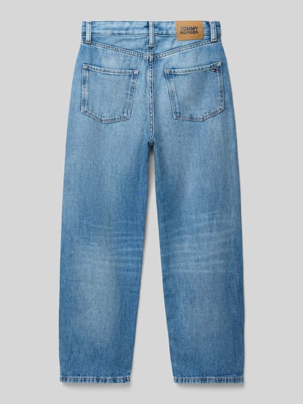 Tommy Hilfiger Teens Relaxed Fit Baggy Jeans aus reiner Baumwolle Blau 3