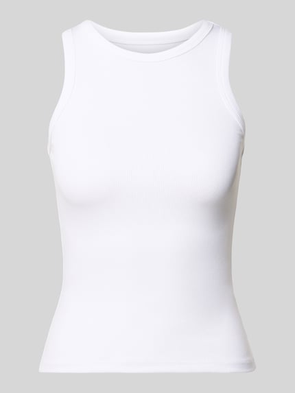 Tanktop mit Feinripp Shop The Look MANNEQUINE